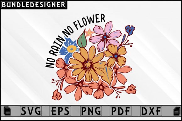Boho Floral Flowers Quote SVG Design Review