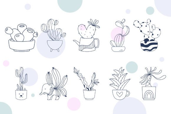 Cactus Succulents SVG: A Designer’s Review for Embroidery Projects