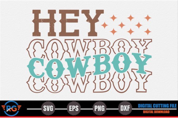 Hey Cowboy – Retro Western SVG Review