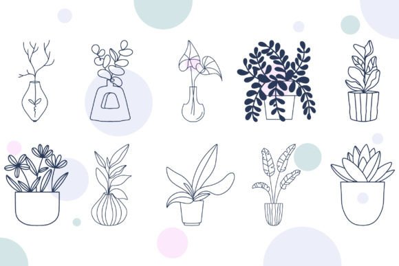 Minimalist Houseplants SVG Review
