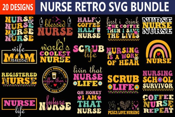 Nurse Retro Svg Bundle Review