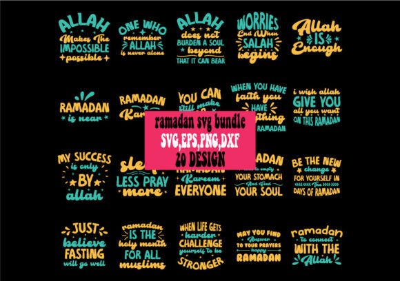 Ramadan Svg Bundle Review