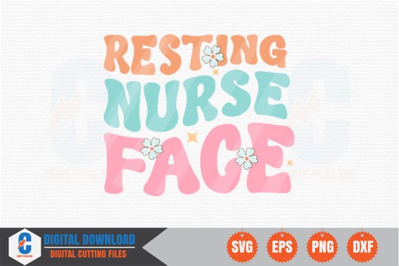 Resting Nurse Face Retro SVG: A Designer’s Review