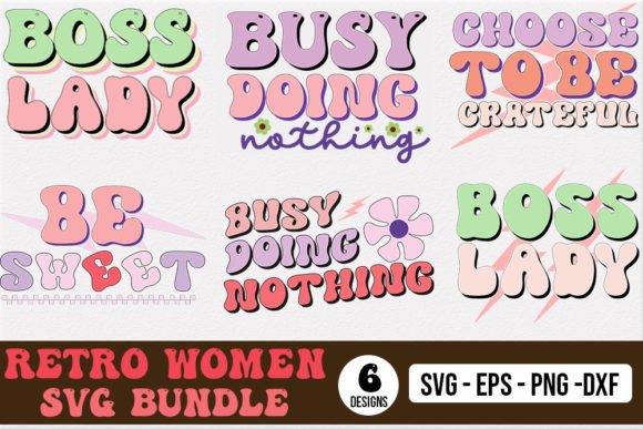 Retro Women SVG Bundle: Designer Review