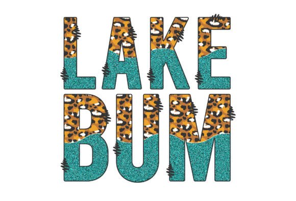 Summer Lake Retro SVG Sublimation Shirt