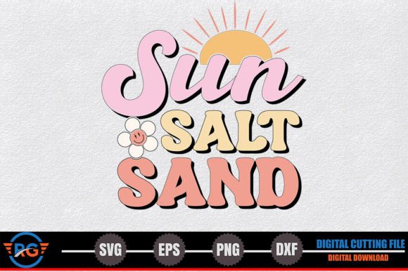 Sun Salt Sand – Retro Summer SVG Review