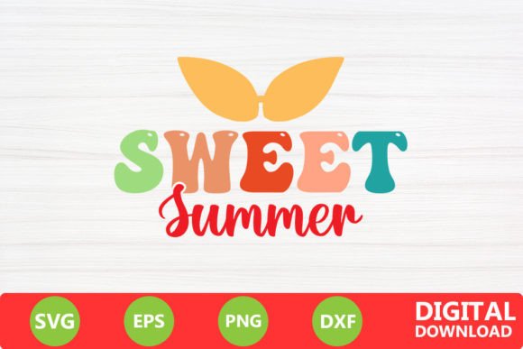 Sweet Summer - Summer Retro SVG